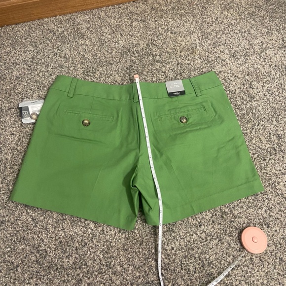NWT Mossimo Kelly Green Shorts Size 10 98% Cotton - Picture 6 of 7